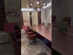 Muebles de oficina Mesa de reuniones pintada grande Mesa de oficina