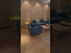 Sofá de oficina Fabricantes de tejidos Sofá de oficina para visitantes