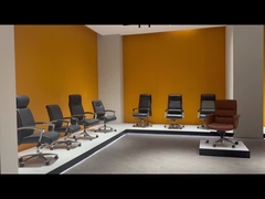 Silla de oficina de cuero moderno Silla giratoria de ordenador