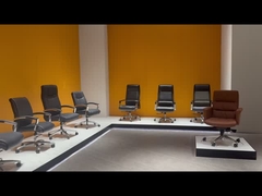 BESTON Muebles silla de oficina ejecutiva silla de cuero de PU giratoria rodante