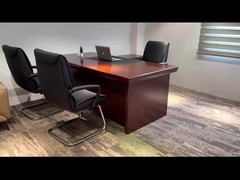 Escritorio Ejecutivo en Forma de L con Tablero Pintado para Ejecutivos de BESTON Furniture