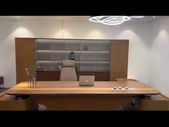 BESTON Moderno en forma de L Jefe de oficina Escritorio de computadoras Escritorio ejecutivo de esquina