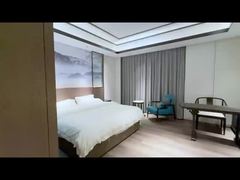 Juego de dormitorio de apartamento, madera, juego de muebles de dormitorio de hotel 5 estrellas