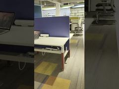 Escritorio ajustable profesionalmente modificado para requisitos particulares del puesto de trabajo del ordenador del escritorio eléctrico del soporte del asiento