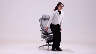 ¡Una silla totalmente de malla diseñada específicamente para largas horas de trabajo de oficina!