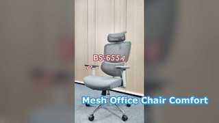 Beston Furniture Silla de oficina ergonómica de malla Comodidad y soporte