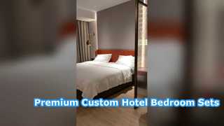 Conjuntos de muebles de dormitorio de hotel moderno Soluciones personalizadas