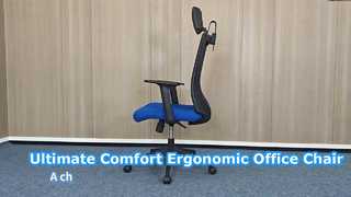 Silla de oficina ergonómica de malla Beston para comodidad durante todo el día