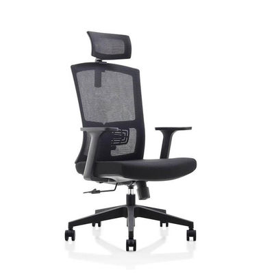 Silla de escritorio giratoria de tela para conferencias Silla de oficina ajustable en altura de poliuretano