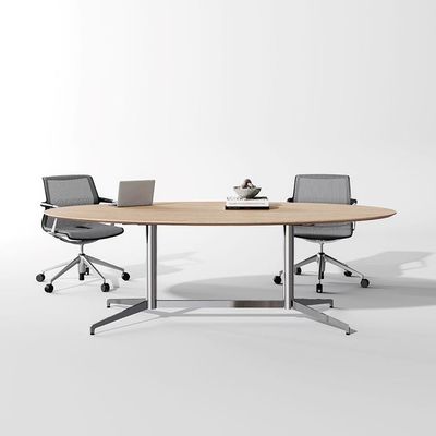 70.8 Incn Office Conference Table Mesa de juntas ovalada para 4 personas