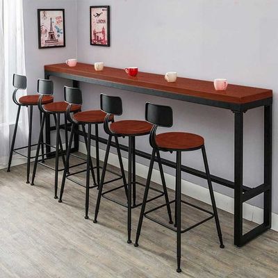 Resistente a los arañazos de melamina portátil de mesa de café Vintage rojo de 6,2 pulgadas