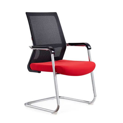 Red Ergonomic Mesh Arcada de los pies Gerente de invitados silla de oficina para la oficina