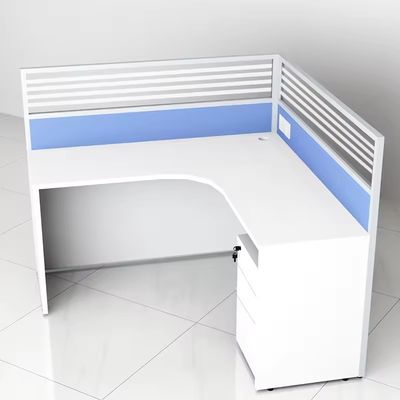 Escritorio moderno de escritorio de un solo asiento Estación de trabajo de escritorio Mesa de centro de llamadas