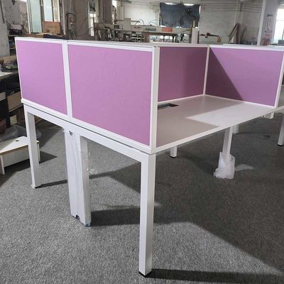 Muebles de oficina Mesa de dos personas Personal Cubicle de computadoras Oficina Estaciones de trabajo Mesas