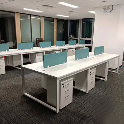 Muebles de oficina personal centro de llamadas oficina ejecutiva estación de trabajo para 6 personas