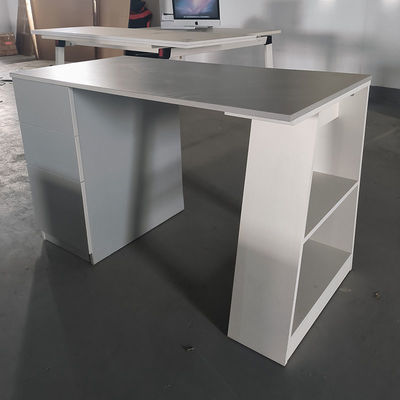 Escritorio de madera Mesa de estudio Estudiante Escritorio de computadora con gabinetes