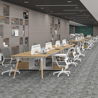 Estaciones de trabajo Muebles de oficina de escritorio 2 4 6 Estaciones de trabajo de oficina de asientos