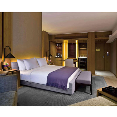 Proyecto de muebles personalizados para apartamentos de hotel, juegos de dormitorio para hoteles de 5 estrellas para habitaciones completas