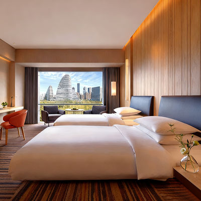 Modern 5 Star Hotel Room Project Furniture Packages Modern Double Hotel Bed