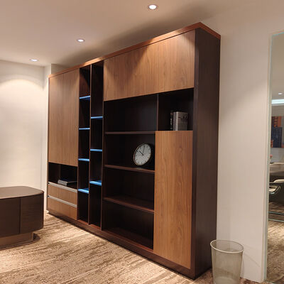 Armarios de archivos Muebles de oficina Estantes de madera Armarios de archivos