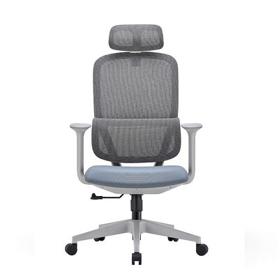 Silla de oficina de malla moderna con respaldo para la cabeza silla ejecutiva ergonómica de computadora reclinada para estación de trabajo