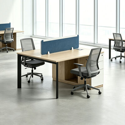 Escritorios de oficinas modulares con estilo moderno que proporcionan soluciones de espacio de trabajo adaptables para las necesidades de oficina contemporáneas